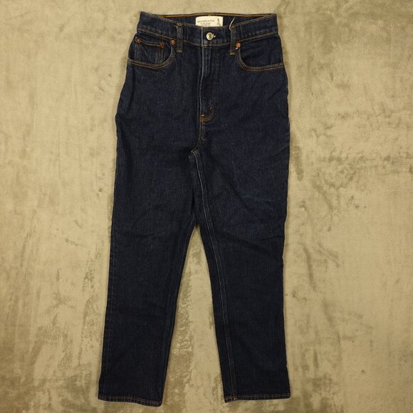 Abercrombie & Fitch Denim - Abercrombie & Fitch The '90s Straight Ultra High Rise Curve Love Jeans Size 25